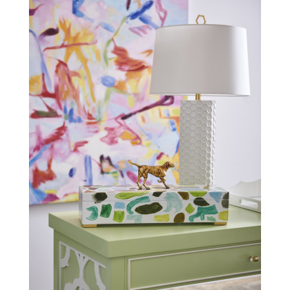 Chelsea House - April Honeycomb Lamp