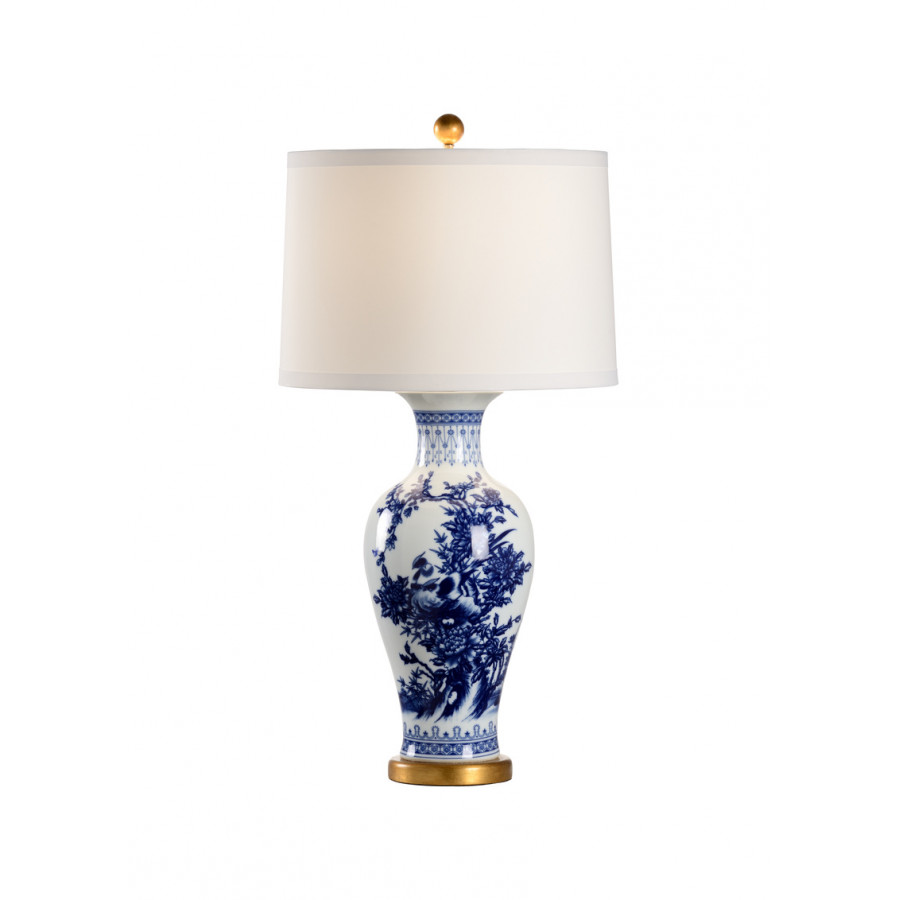 Chelsea House - Chesterton Lamp in Blue/White