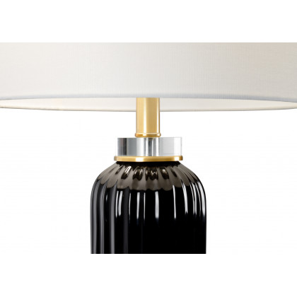 Chelsea House Samuel Ceramic Lamp - Black