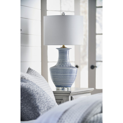 Chelsea House Classic Lamp - Blue/Acrylic