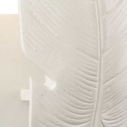 Chelsea House - Florida Wall Sconce in White Lacquer