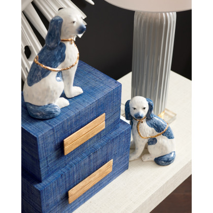 Chelsea House Samuel Ceramic Lamp - Gray