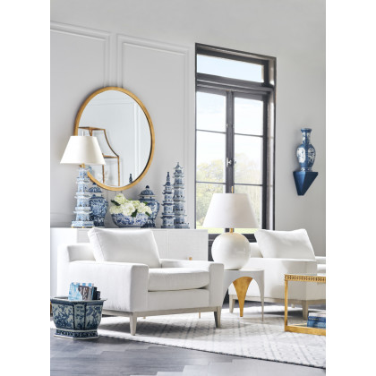 Chelsea House - Pagoda Lamp in Blue/White