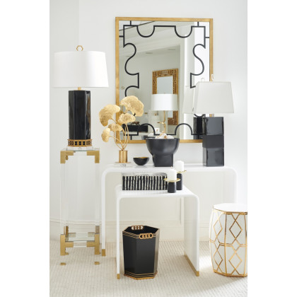 Chelsea House Banded Lamp - Black