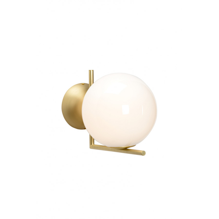 Chelsea House - Nadege Wall Sconce in Antique Brass/Opaque