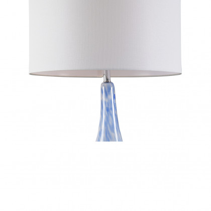 Chelsea House - Elio Table Lamp in Light Blue/White