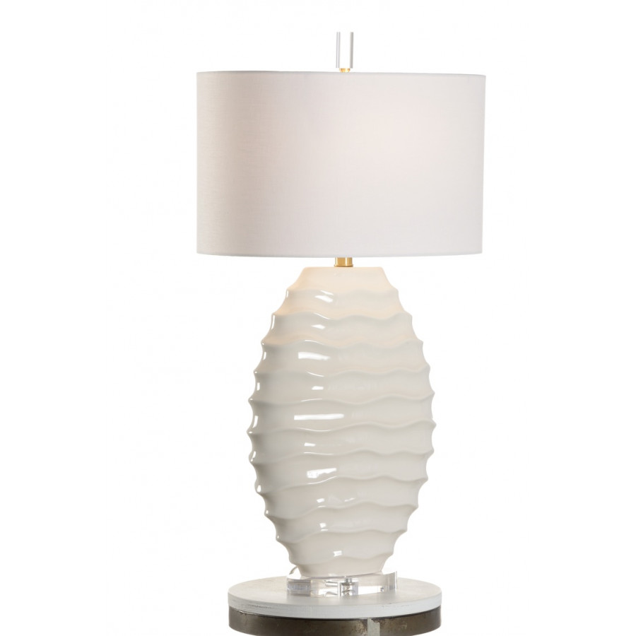 Chelsea House Huaraz Lamp - White