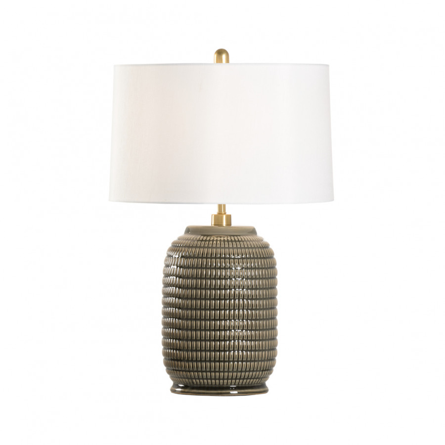 Chelsea House - Cooper Table Lamp in Gray