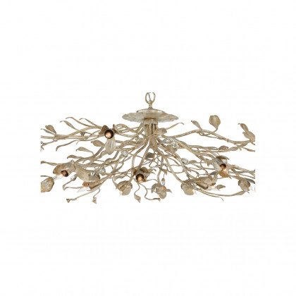 Chelsea House - Laurel Chandelier in White Silver