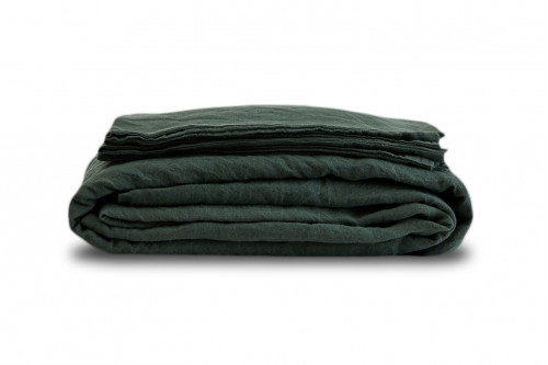 Clementine Threads™ 100% Linen Full Size Sheet Set - Taiga17