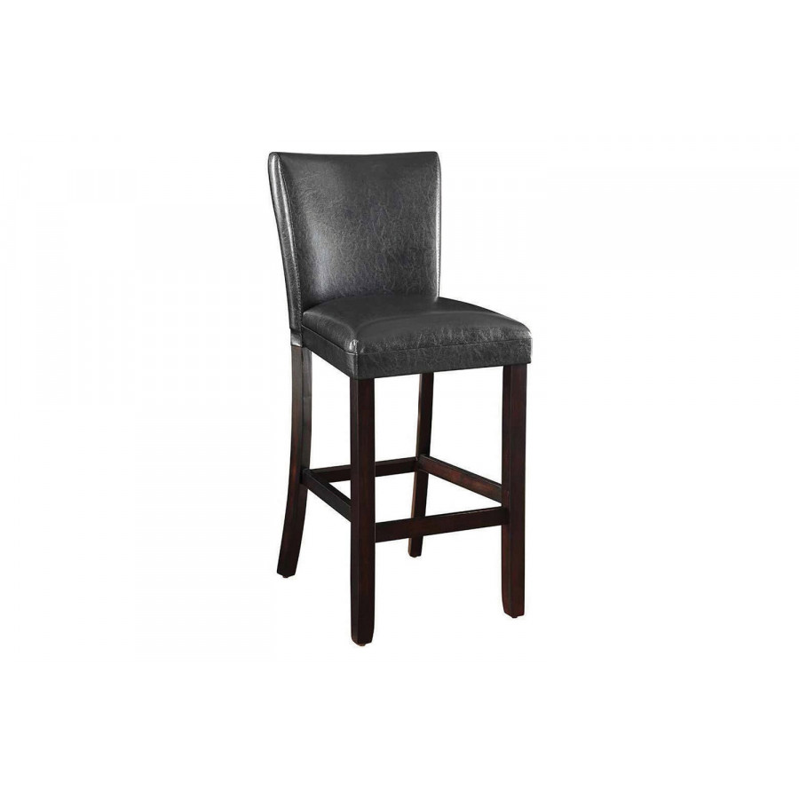Coaster - Upholstered Bar Stools (Set Of 2) in Black/Cappuccino