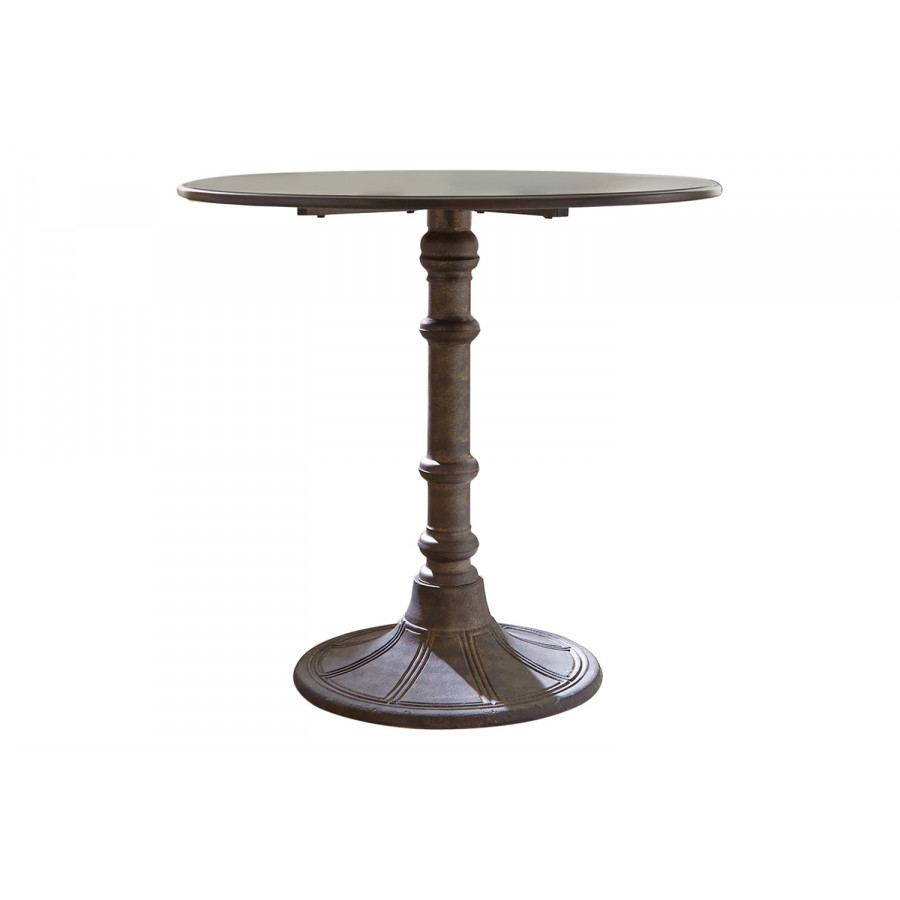 Coaster - Oswego Round Bistro Dining Table in Bronze