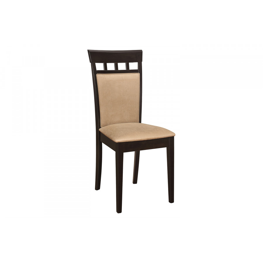 Coaster - Gabriel Upholstered Side Chairs (Set Of 2) in Cappuccino/Tan