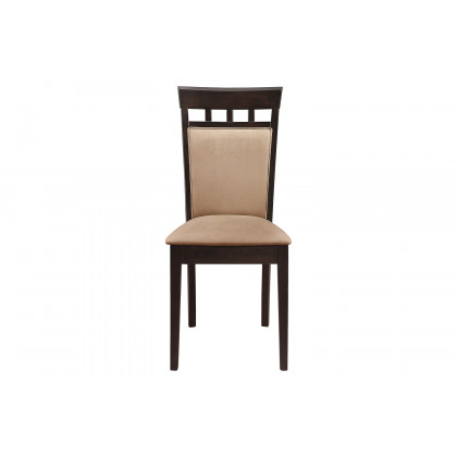 Coaster - Gabriel Upholstered Side Chairs (Set Of 2) in Cappuccino/Tan