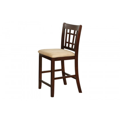 Coaster Lavon Oval Counter Height Table - Warm Brown