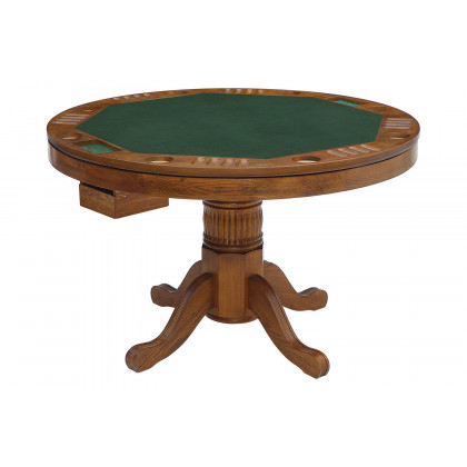 Coaster - Mitchell 3-In-1 Game Table in Amber