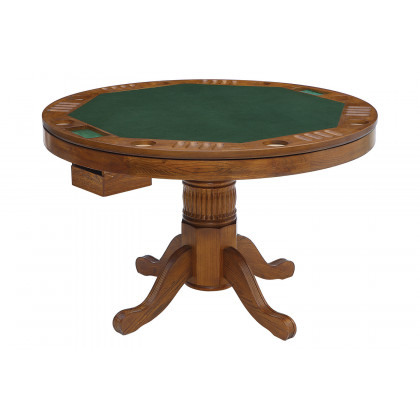 Coaster - Mitchell 3-In-1 Game Table in Amber