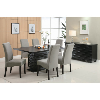 Coaster - Stanton Upholstered Side Chairs (Set Of 2) in Gray