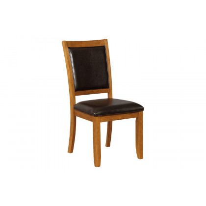 Coaster - Nelms Dining Table With Shelf in Deep Brown