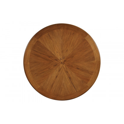Coaster - Nelms Dining Table With Shelf in Deep Brown