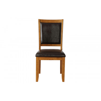 Coaster - Nelms Upholstered Side Chairs (Set Of 2) in Deep Brown/Black