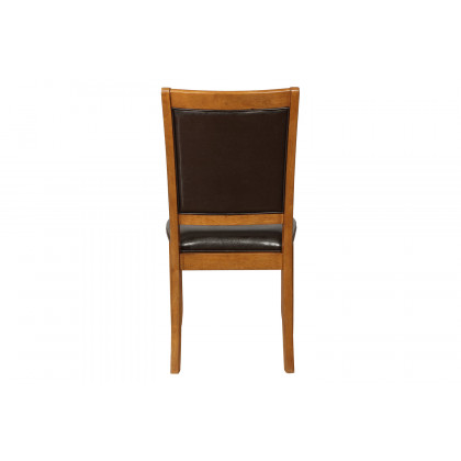 Coaster - Nelms Upholstered Side Chairs (Set Of 2) in Deep Brown/Black