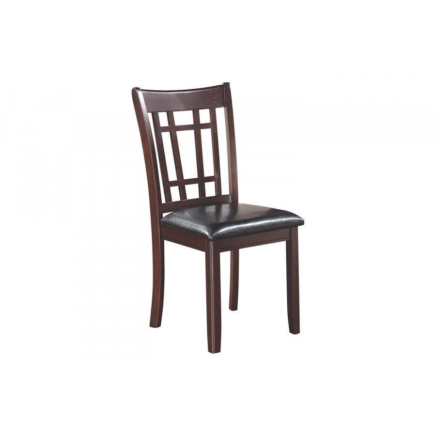 Coaster Lavon Padded Dining Side Chairs (Set Of 2) - Espresso/Black