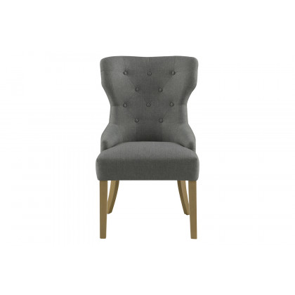 Coaster Florence Tufted Upholstered Dining Chair - Gray