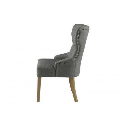 Coaster Florence Tufted Upholstered Dining Chair - Gray