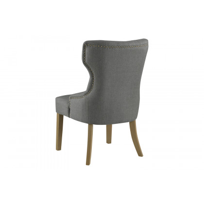 Coaster Florence Tufted Upholstered Dining Chair - Gray