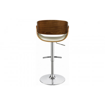 Coaster Adjustable Bar Stool 104966 - Ecru/Chrome