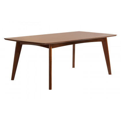 Coaster - Malone Rectangular Dining Table in Dark Walnut
