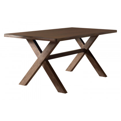 Coaster - Alston X-Shaped Dining Table in Knotty Nutmeg