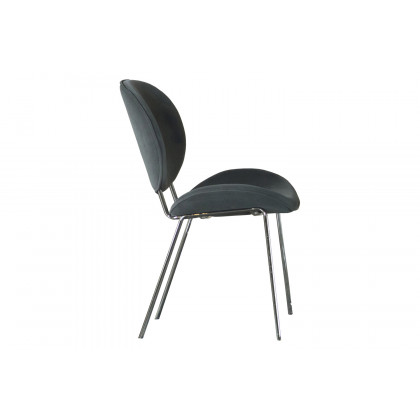 Coaster - Retro Upholstered Armless Side Chairs (Set Of 2) in Gray