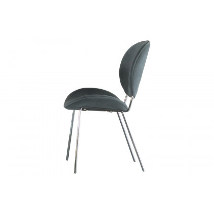 Coaster - Retro Upholstered Armless Side Chairs (Set Of 2) in Gray