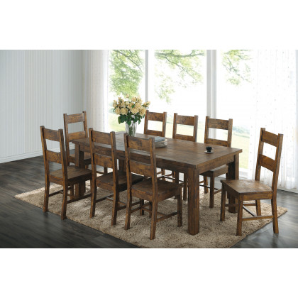 Coaster - Coleman Dining Side Chairs Rustic (Set Of 2) in Rustic Golden Brown