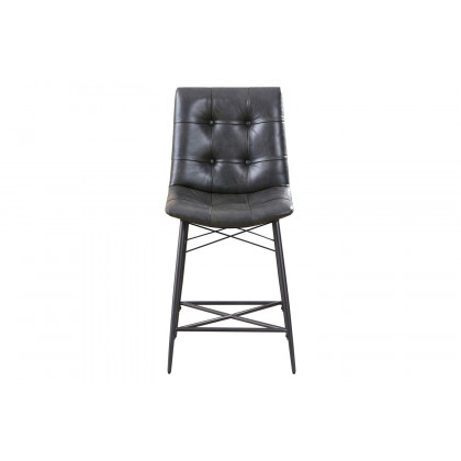 Coaster Upholstered Tufted Counter Height Stools (Set Of 2) - Gray