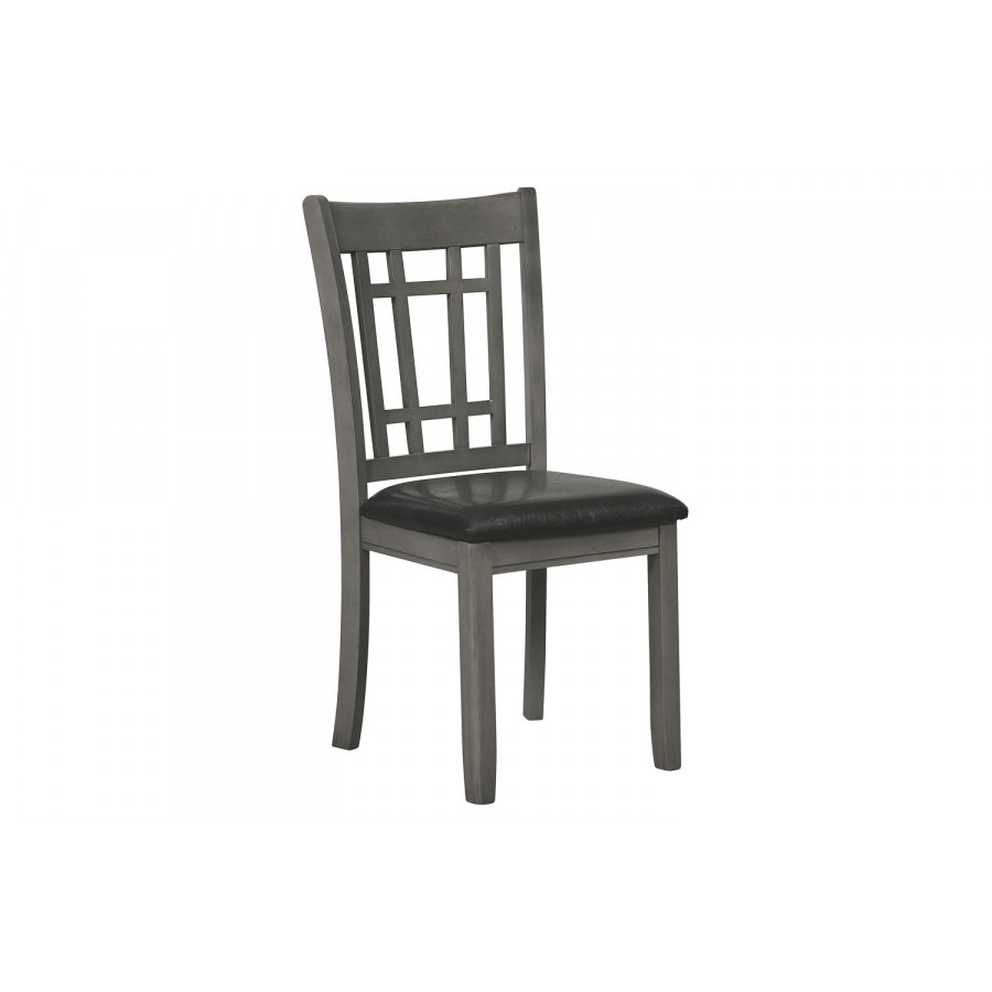 Coaster Lavon Padded Dining Side Chairs (Set Of 2) - Espresso/Medium Gray