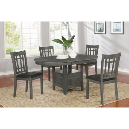 Coaster Lavon Padded Dining Side Chairs (Set Of 2) - Espresso/Medium Gray