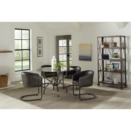 Coaster - Aviano Dining Table Base in Gunmetal