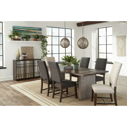 Coaster Upholstered Side Chairs (Set Of 2) - Warm Gray