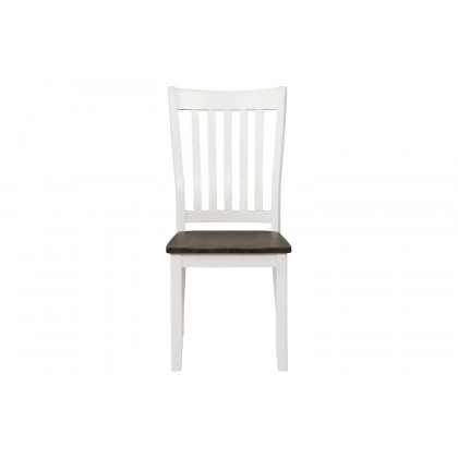 Coaster - Kingman Slat Back Dining Chairs (Set Of 2) in Espresso/White
