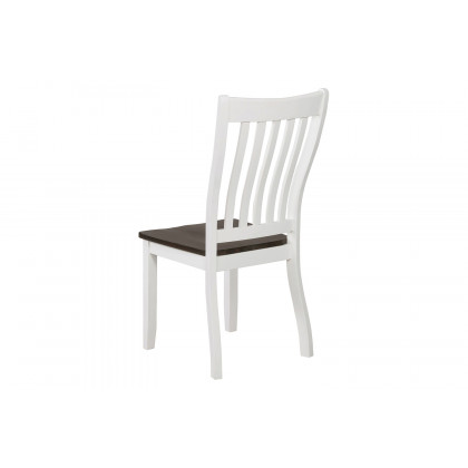 Coaster - Kingman Slat Back Dining Chairs (Set Of 2) in Espresso/White