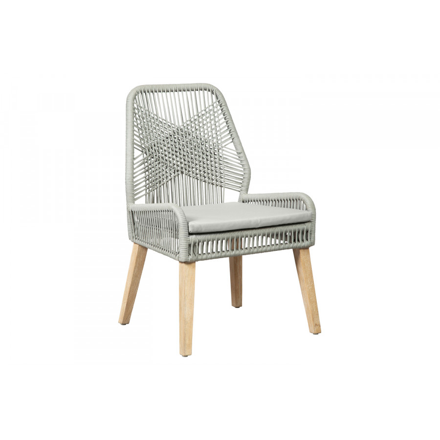Coaster - Woven Back Side Chairs (Set Of 2) in Gray