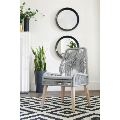 Coaster - Woven Back Side Chairs (Set Of 2) in Gray