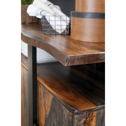 Coaster - Ditman Server in Gray/Black
