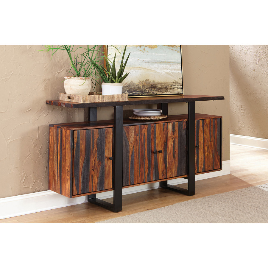 Coaster - Ditman Server in Gray/Black