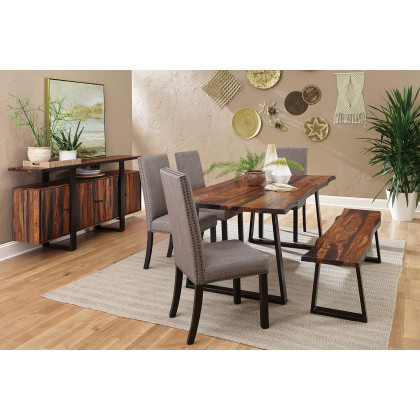 Coaster - Ditman Server in Gray/Black