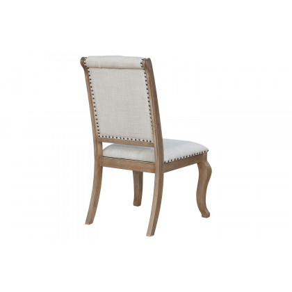 Coaster Brockway Cove Tufted Dining Chairs (Set Of 2) - Cream/Barley Brown