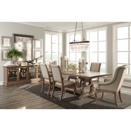 Coaster Brockway Cove 4-Door Server - Barley Brown